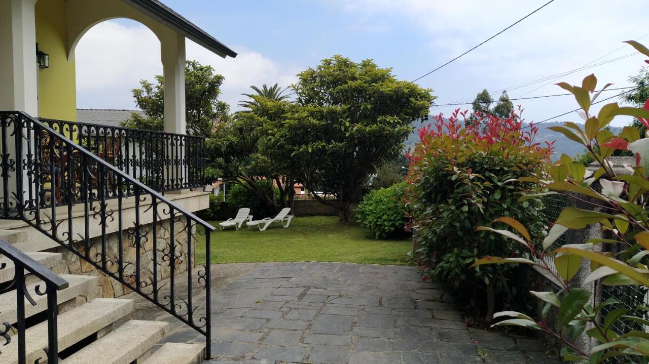 Villa Casa Con Jardin En La Playa De Almieiras Fene Exterior foto